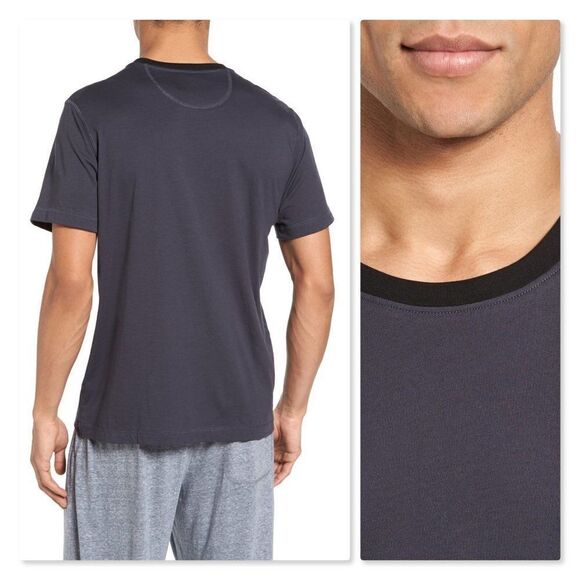Daniel Buchler Crewneck Peruvian Pima Cotton Tee - Picture 2 of 8